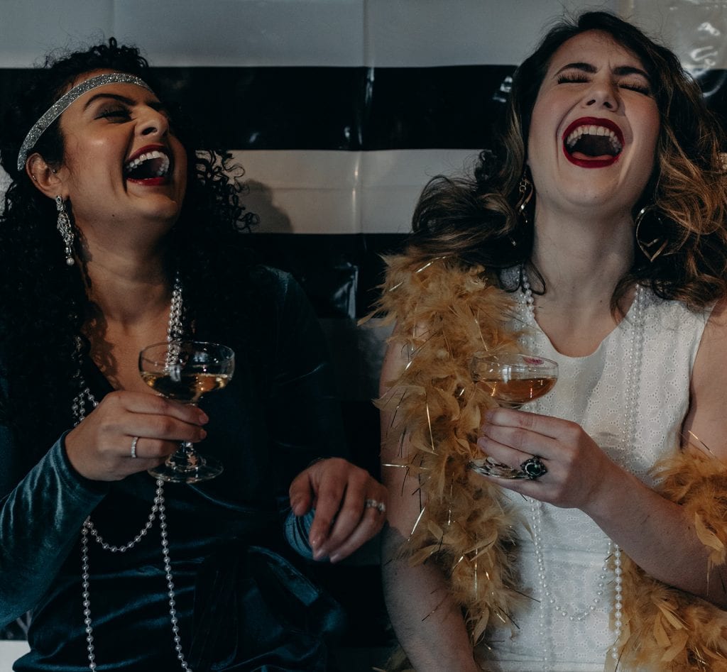 prohibition shoot laughing ladies